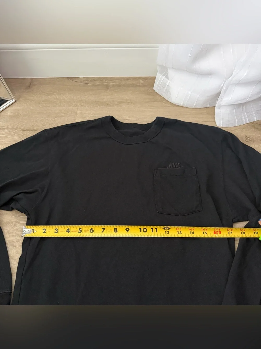 The Nike Tee Black Long Sleeve